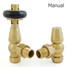 T-MAN-021-AG-UB-OVERLAY - Eastbury Traditional Manual Angled Unlacquered Brass Radiator Valves T-MAN-021-AG-UB-OVERLAY - Eastbury Traditional Manual Angled Unlacquered Brass Radiator Valves