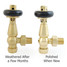 T-MAN-021-AG-UB-ALT07 - Eastbury Traditional Manual Angled Unlacquered Brass Radiator Valves T-MAN-021-AG-UB-ALT07 - Eastbury Traditional Manual Angled Unlacquered Brass Radiator Valves