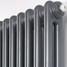 RR-FAN-2-CU00 - Fitzrovia Metallic Anthracite 2 Column Horizontal Radiator H500mm x W622mm RR-FAN-2-CU00 - Fitzrovia Metallic Anthracite 2 Column Horizontal Radiator H500mm x W622mm