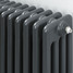 RR-FAN-4-CU00 - Fitzrovia Metallic Anthracite 4 Column Horizontal Radiator H600mm x W622mm RR-FAN-4-CU00 - Fitzrovia Metallic Anthracite 4 Column Horizontal Radiator H600mm x W622mm