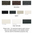 DQ-MD-MELANGE-WAVY-FINE-COLOUR-SAMPLES - DQ Modus 2 Column Horizontal Radiator H550mm x W1588mm DQ-MD-MELANGE-WAVY-FINE-COLOUR-SAMPLES - DQ Modus 2 Column Horizontal Radiator H550mm x W1588mm
