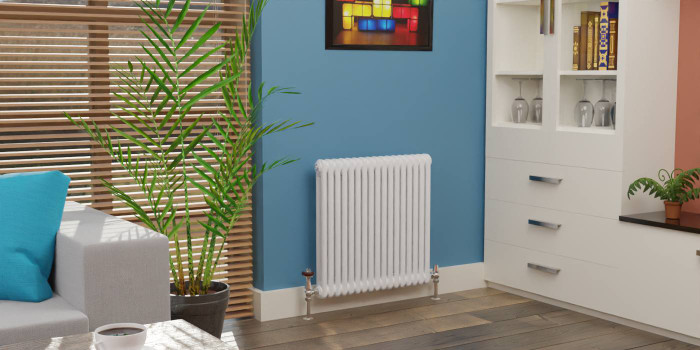 Cara White Column Radiators Image