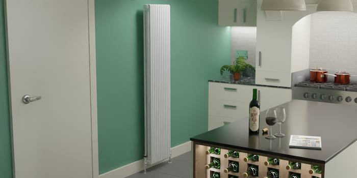Cara White Column Radiators Image