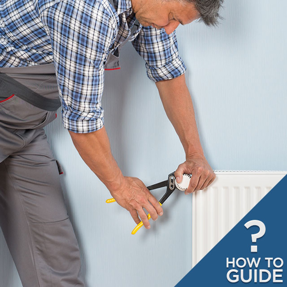 How to fit a standard radiator valve to 8mm or 10mm microbore pipe