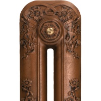 Antiqued metallic copper effect. click to enlarge Antiqued metallic copper effect
