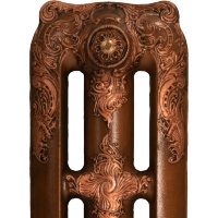 copper highlight on antiqued metallic copper. click to enlarge copper highlight on Antiqued metallic copper