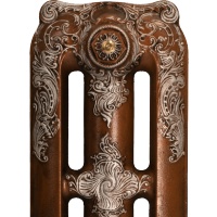 pewter highlight on antiqued metallic copper. click to enlarge pewter highlight on Antiqued metallic copper