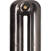 Graphite lacquered cast iron radiator example