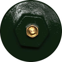 British Racing Green Paint cast iron radiator example. Click to enlarge British Racing Green Paint cast iron radiator example