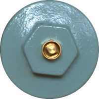 Duck Egg Blue Paint cast iron radiator example. Click to enlarge Duck Egg Blue Paint cast iron radiator example