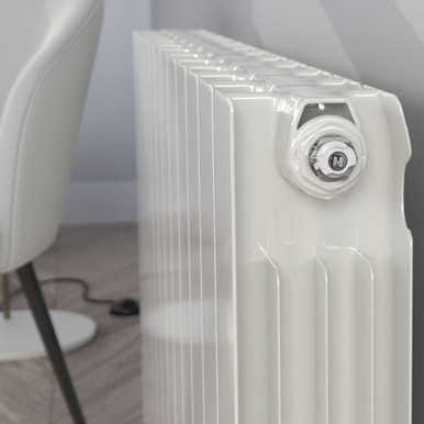 Infinity Aluminium Designer Radiator - Heat Pump Ready - White ...
