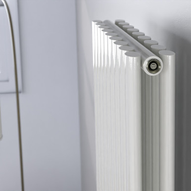 Helio Radiator Helios White Vertical Double Radiator H1800mm X W413mm