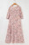 Boho Floral 3/4 Sleeve V‑Neck Maxi Dress