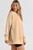 Solid Ribbed Trim Drop Shoulder Oversize Sweatshirt