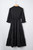 Flounced 3/4 Sleeve Tiered Maxi Dress