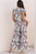 Floral Buttoned Sleeveless Wide Leg Jumpsuit