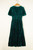 Velvet Shirred Waist Tiered Maxi Dress