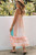 Boho Floral Patchwork Square Neck Sundress