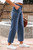 Denim High Rise Cropped Wide Leg Jeans