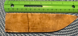 cooked coral agate preshape #5 