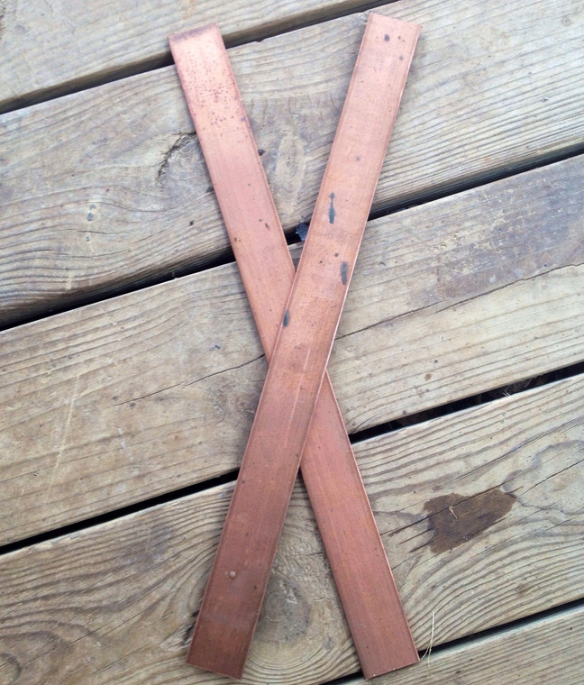 Flat Copper Bar (for fluting jigs)