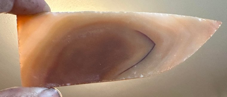 Brazilian agate cooked preshape #17