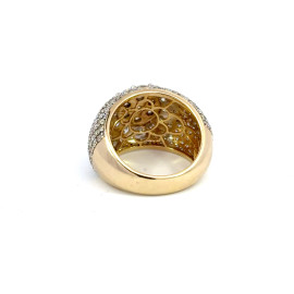 10K GOLD DIAMOND RING ROUND 5.2CT - MGR2031