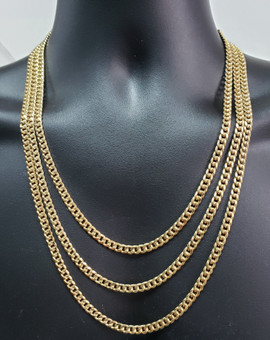 5.5MM 10K Miami Cuban Link Chain Yellow Gold MIA-055