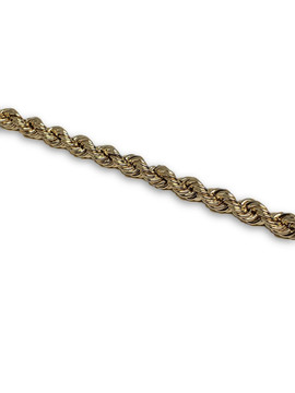 Rope Bracelet 4mm 10k Gold JJJ-088 - JJJ-088-1