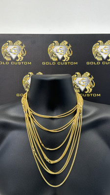 10k Gold Franco Chain 2.5MM Italian Gold