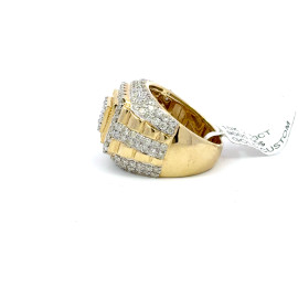10K Men's Diamond Ring 12.3gr 2.6CT GCLAMRD10003