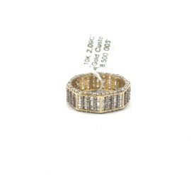 10K Men's Diamond Ring 2.7gr 2.09CT GCLAMRD10009