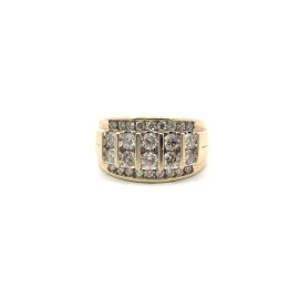10K Men's Diamond Ring 11gr 3CT GCLAMRD10010