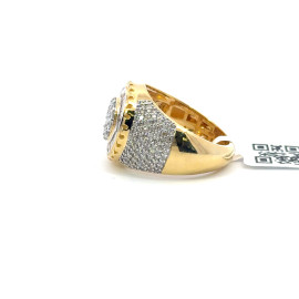 10K Men's Diamond Ring 9.8gr 2.8CT R01967