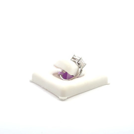 4.24ct Princess Cut 14K Diamond Ring