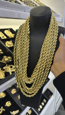10K 5.5MM Rope Chain