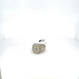 Men's Championship Style Diamond Ring 3.98ct 10K Gold - R3216
