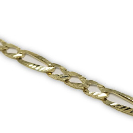 Curb Chain Bracelet 7mm 10k Gold BBB-001