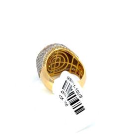 Men's Championship Style Diamond Ring 2.62ct 10K Gold - MRN1001-10US