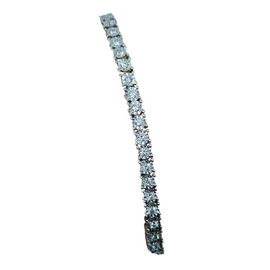 3.5MM 10k White Gold Tennis Bracelet TB001