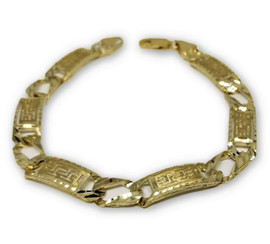 Medusa Bracelet 6.5mm 10k Gold GRM-131