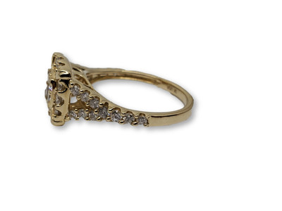 Bague Ava 1.00ct en or jaune 10k - kr-23889-100-5 Bague Ava 1.00ct en or jaune 10k - kr-23889-100-5