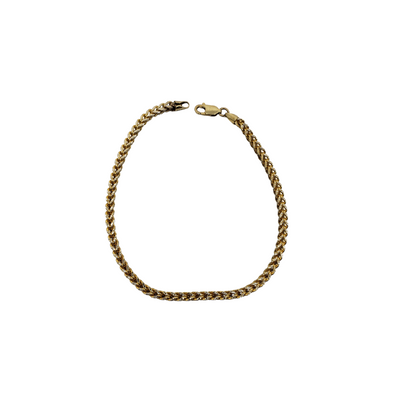 2.8MM 10k Yellow Gold Franco Bracelet FBG-002-2 2.8MM 10k Yellow Gold Franco Bracelet FBG-002-2