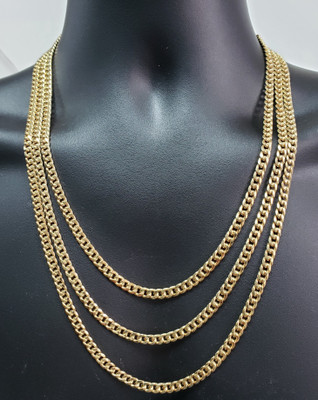 5.5MM 10K Miami Cuban Link Chain Yellow Gold MIA-055 5.5MM 10K Miami Cuban Link Chain Yellow Gold MIA-055