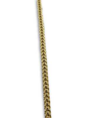 4MM 10k Yellow Gold Franco Chain - FC016-30-2 4MM 10k Yellow Gold Franco Chain - FC016-30-2