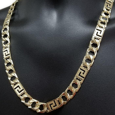 12MM 10k Yellow Medusa Gold Chain MGC-052 - 001-6 12MM 10k Yellow Medusa Gold Chain MGC-052 - 001-6