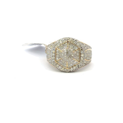 10K Men's Diamond Ring 6.3gr 2.3CT RG4215-1 10K Men's Diamond Ring 6.3gr 2.3CT RG4215-1