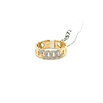 10K Men's Diamond Ring 3.6gr 0.15CT RG4572-1 10K Men's Diamond Ring 3.6gr 0.15CT RG4572-1