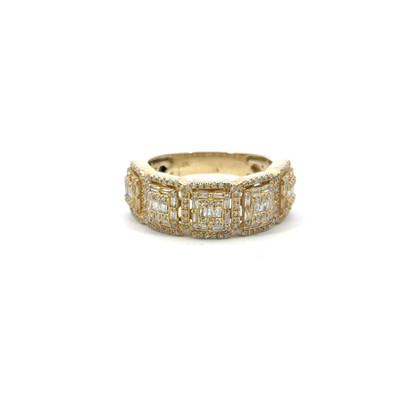 14K Men's Diamond Ring 6.6gr 2CT GCLAMRD10012-1 14K Men's Diamond Ring 6.6gr 2CT GCLAMRD10012-1