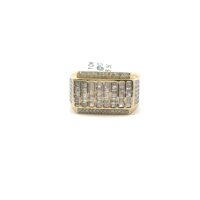 10K Men's Diamond Ring 10gr 1.25CT GCLAMRD10020-1 10K Men's Diamond Ring 10gr 1.25CT GCLAMRD10020-1